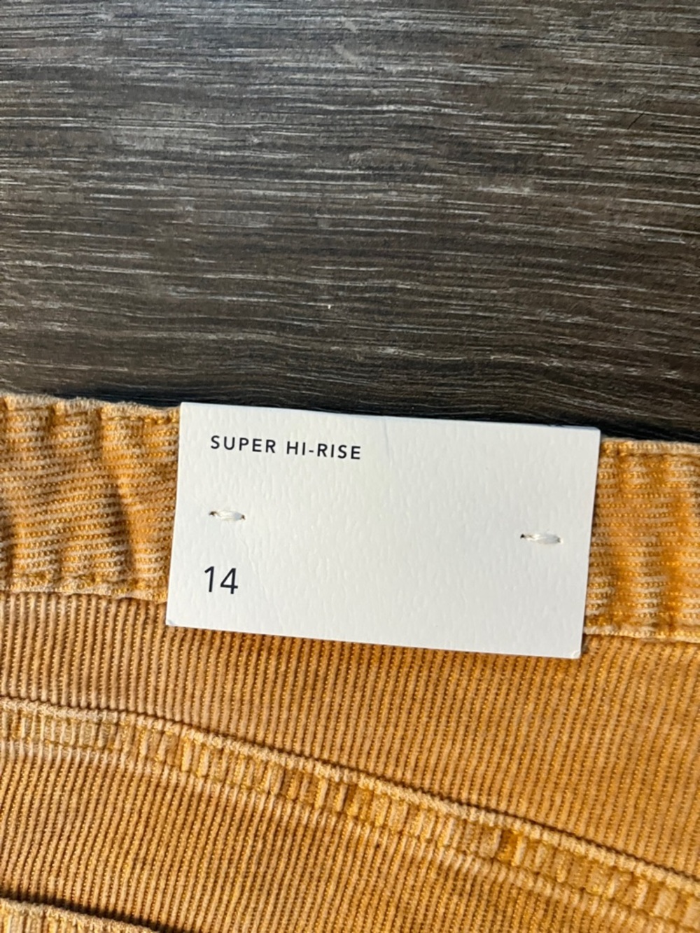 American Eagle Women's Corduroy Utility Shorts in Mustard - Picture 7 of 8